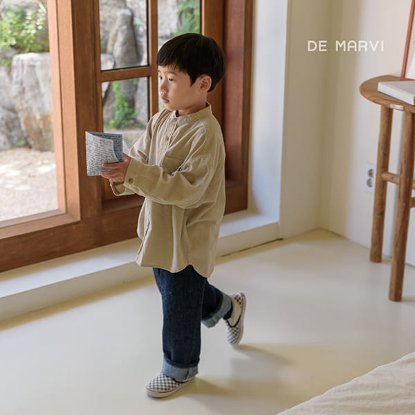 DE MARVI - Korean Children Fashion - #Kfashion4kids - Neff Denim Pants - 8