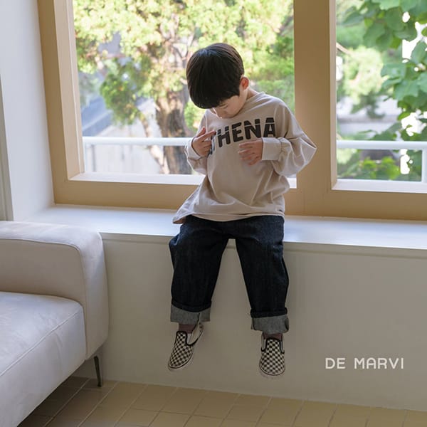 DE MARVI - Korean Children Fashion - #Kfashion4kids - Neff Denim Pants - 9