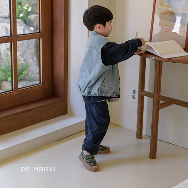 DE MARVI - Korean Children Fashion - #Kfashion4kids - Nine Denim Vest - 10