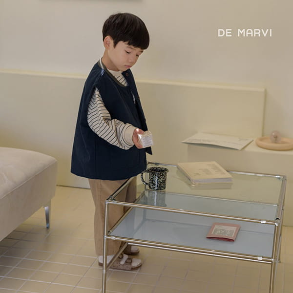 DE MARVI - Korean Children Fashion - #Kfashion4kids - Pin Stripe Sweatshirt - 8