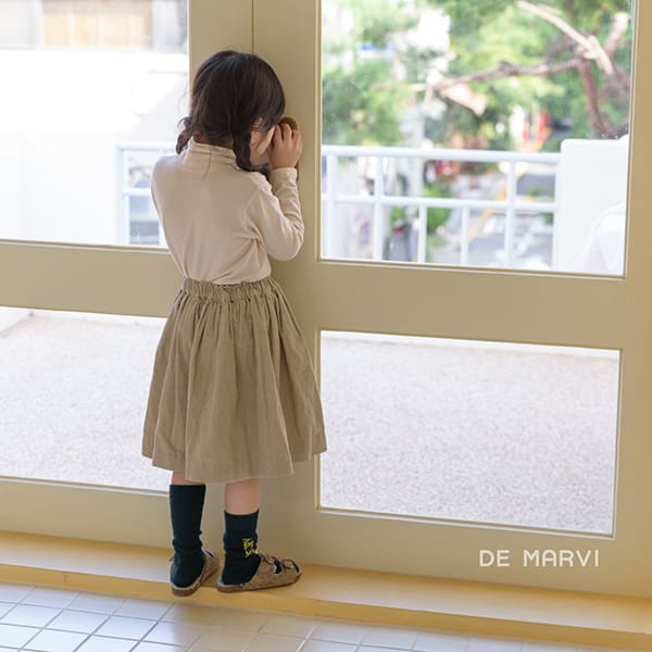 DE MARVI - Korean Children Fashion - #Kfashion4kids - Corduroy Skirt - 3