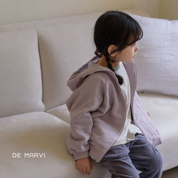 DE MARVI - Korean Children Fashion - #Kfashion4kids - Colored Stripe Tee - 12