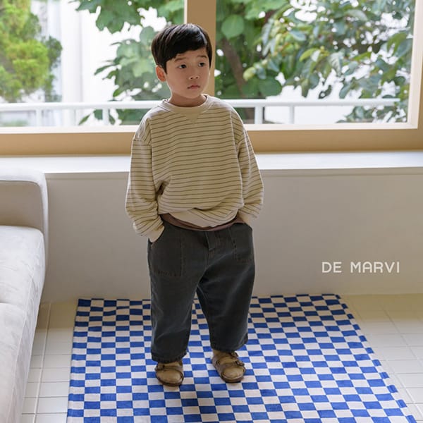 DE MARVI - Korean Children Fashion - #Kfashion4kids - Romy Denim Pants - 2