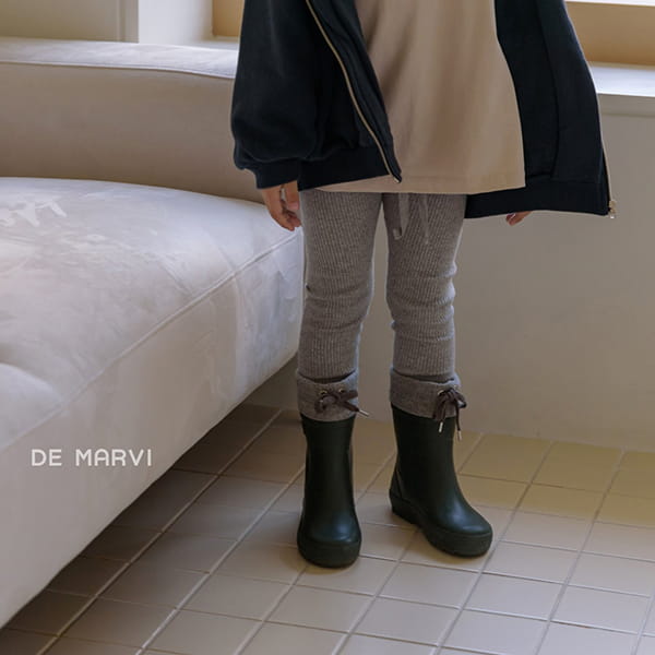 DE MARVI - Korean Children Fashion - #Kfashion4kids - 21 FW Rib Leggings - 10