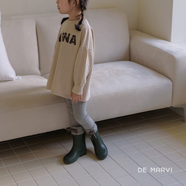 DE MARVI - Korean Children Fashion - #Kfashion4kids - 21 FW Rib Leggings - 8