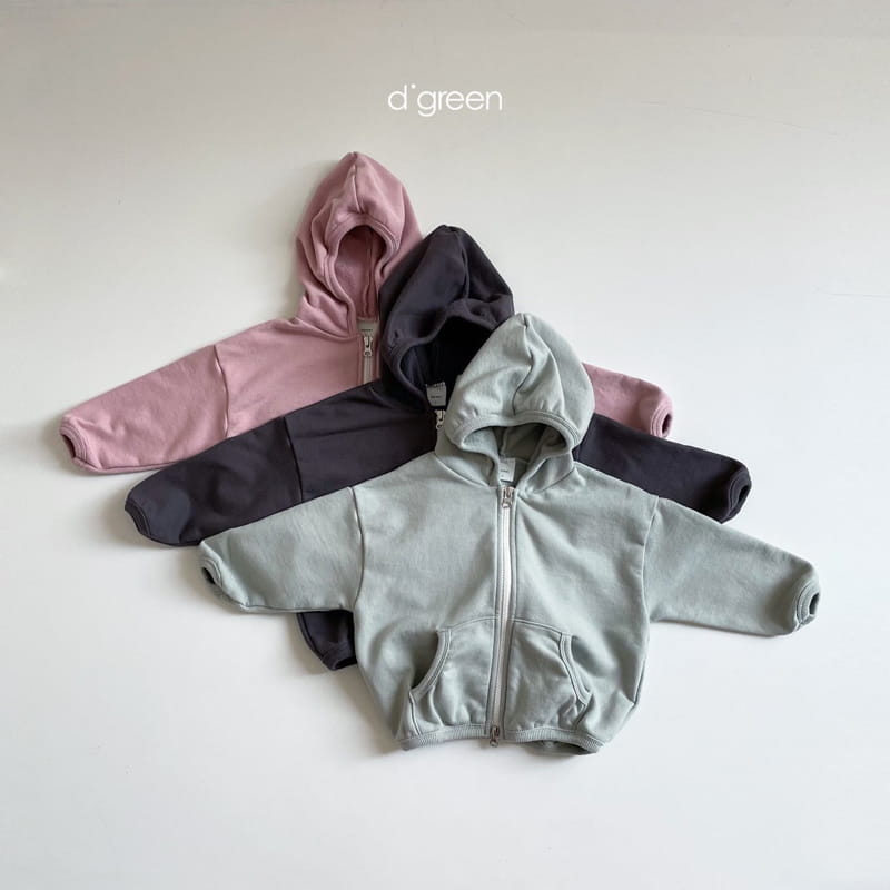 DIGREEN - Korean Children Fashion - #Kfashion4kids - Round Hoody Zip-up  - 10