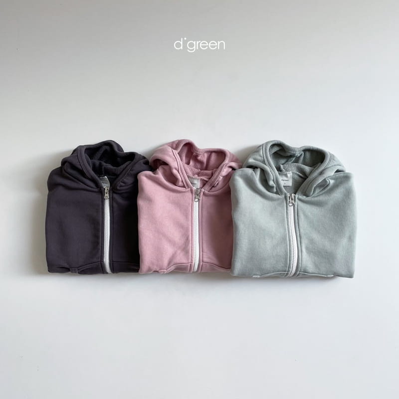 DIGREEN - Korean Children Fashion - #Kfashion4kids - Round Hoody Zip-up  - 12