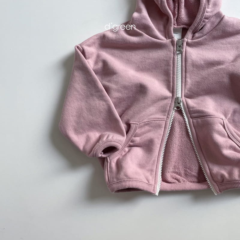 DIGREEN - Korean Children Fashion - #Kfashion4kids - Round Hoody Zip-up  - 4