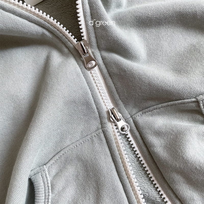 DIGREEN - Korean Children Fashion - #Kfashion4kids - Round Hoody Zip-up  - 5