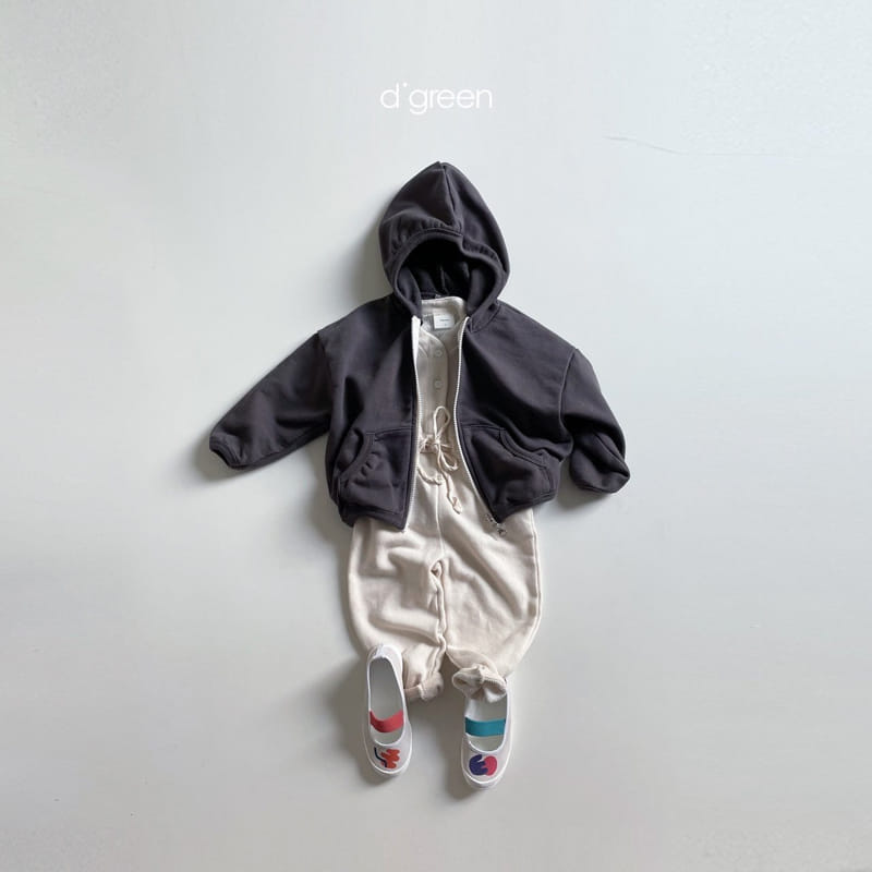 DIGREEN - Korean Children Fashion - #Kfashion4kids - Round Hoody Zip-up  - 9