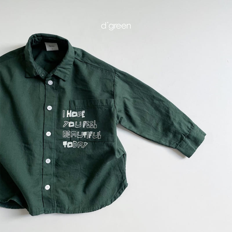 DIGREEN - Korean Children Fashion - #Kfashion4kids - Pocket Printing Shirt  - 4
