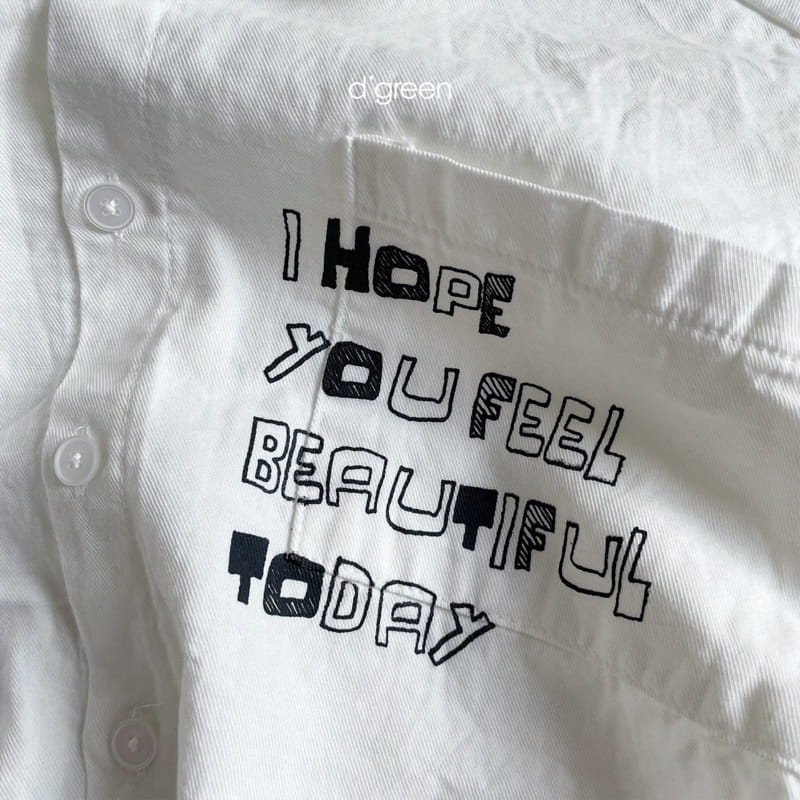 DIGREEN - Korean Children Fashion - #Kfashion4kids - Pocket Printing Shirt  - 7