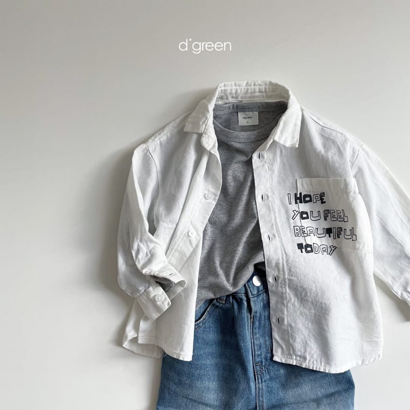 DIGREEN - Korean Children Fashion - #Kfashion4kids - Pocket Printing Shirt  - 8