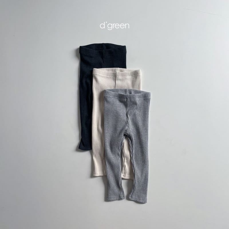 DIGREEN - Korean Children Fashion - #Kfashion4kids - Plain Leggings - 12