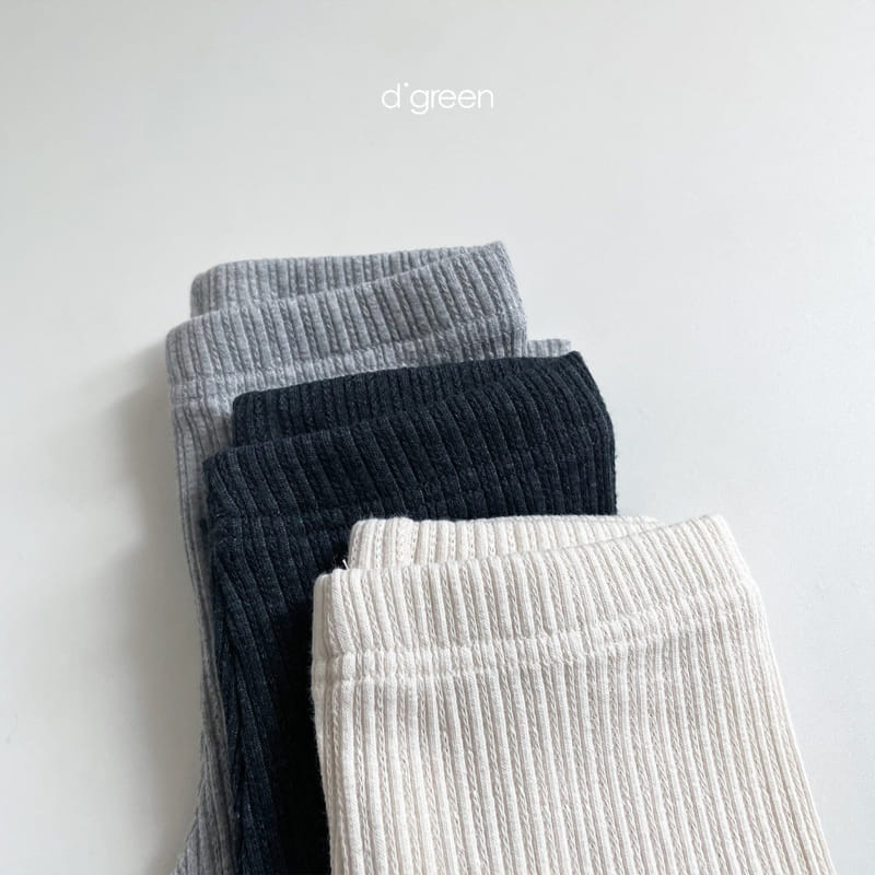 DIGREEN - Korean Children Fashion - #Kfashion4kids - Plain Leggings - 3