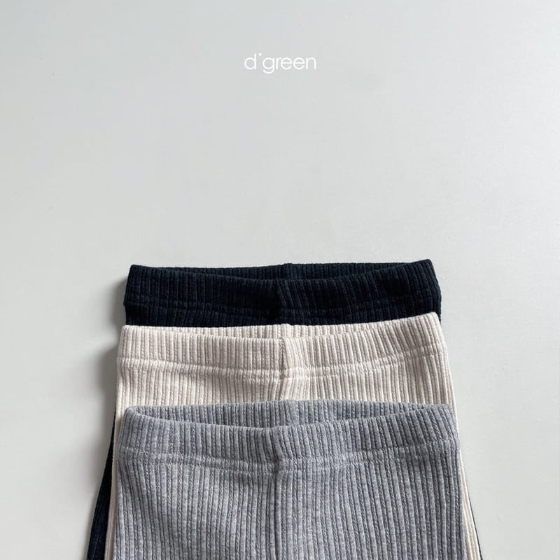 DIGREEN - Korean Children Fashion - #Kfashion4kids - Plain Leggings - 4