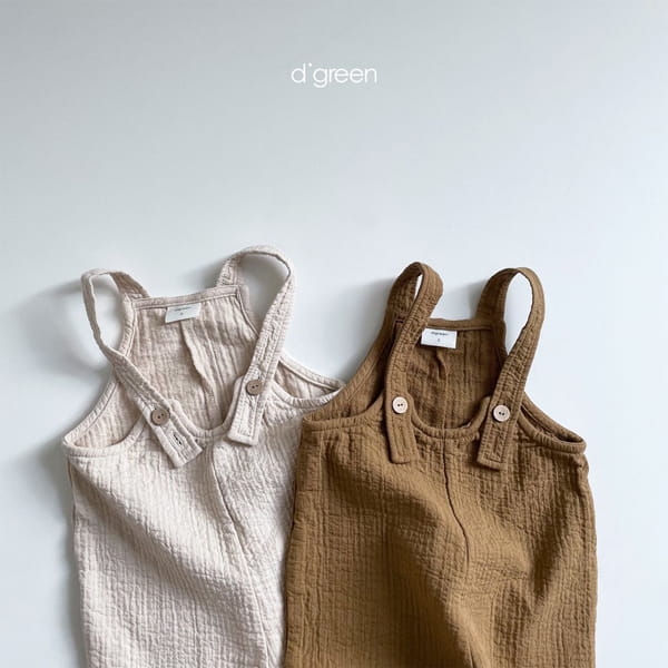 DIGREEN - Korean Children Fashion - #Kfashion4kids - Loosy Overalls - 3