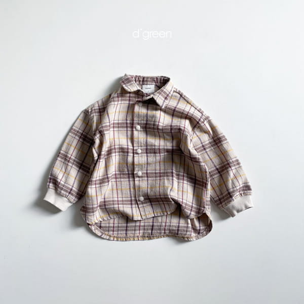 DIGREEN - Korean Children Fashion - #Kfashion4kids - Check Shirt - 5