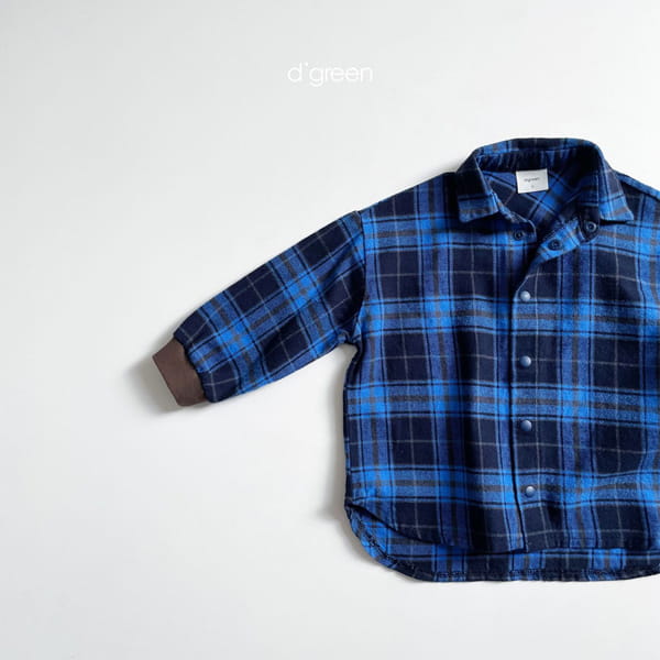 DIGREEN - Korean Children Fashion - #Kfashion4kids - Check Shirt - 8