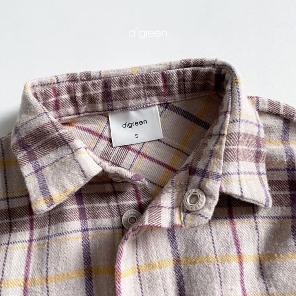 DIGREEN - Korean Children Fashion - #Kfashion4kids - Check Shirt - 9