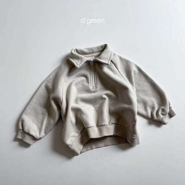 DIGREEN - Korean Children Fashion - #Kfashion4kids - Half Zip-up Sweatshirt - 10