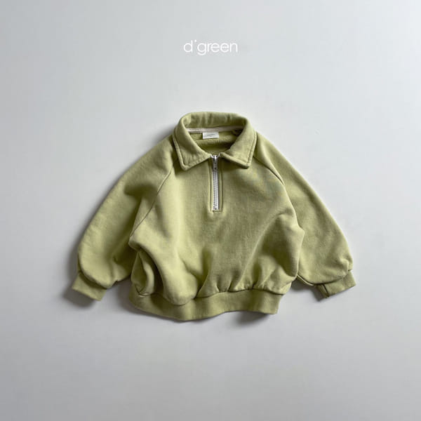 DIGREEN - Korean Children Fashion - #Kfashion4kids - Half Zip-up Sweatshirt - 5