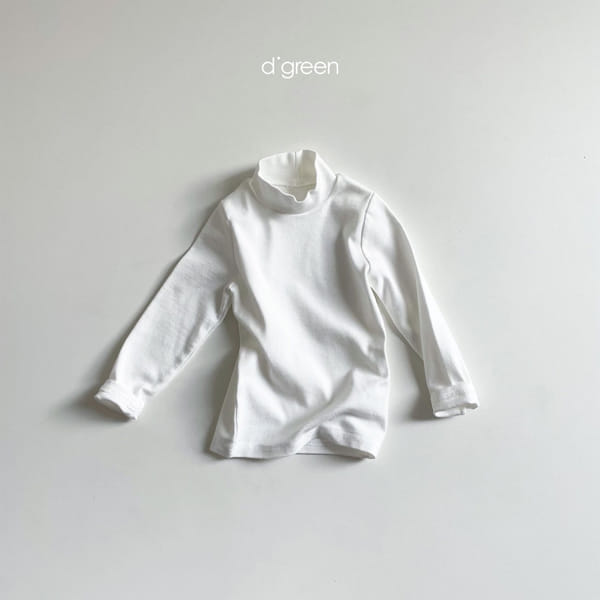 DIGREEN - Korean Children Fashion - #Kfashion4kids - Half Turtleneck Tee - 10