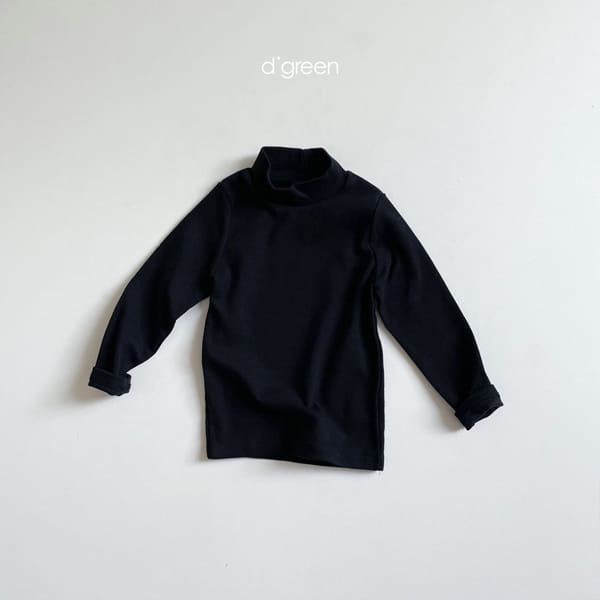 DIGREEN - Korean Children Fashion - #Kfashion4kids - Half Turtleneck Tee - 11