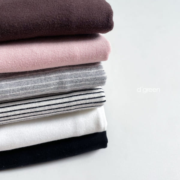 DIGREEN - Korean Children Fashion - #Kfashion4kids - Half Turtleneck Tee - 3
