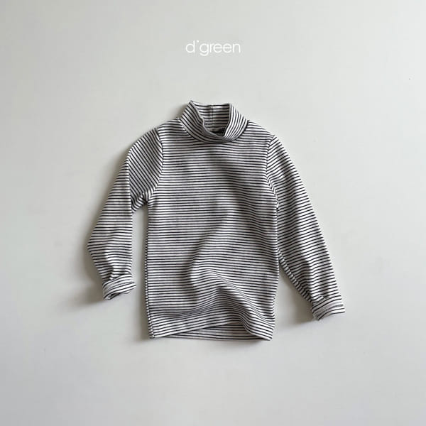 DIGREEN - Korean Children Fashion - #Kfashion4kids - Half Turtleneck Tee - 6
