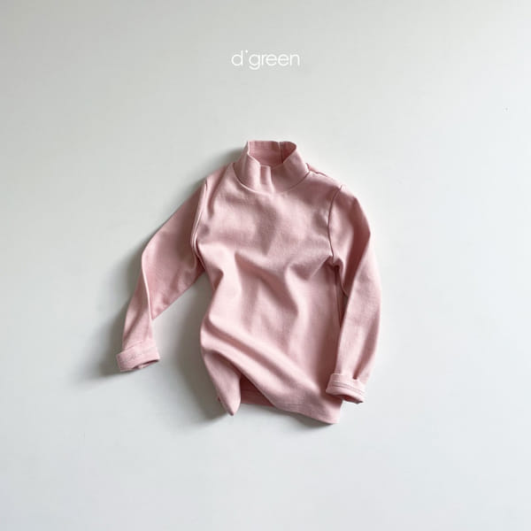 DIGREEN - Korean Children Fashion - #Kfashion4kids - Half Turtleneck Tee - 9