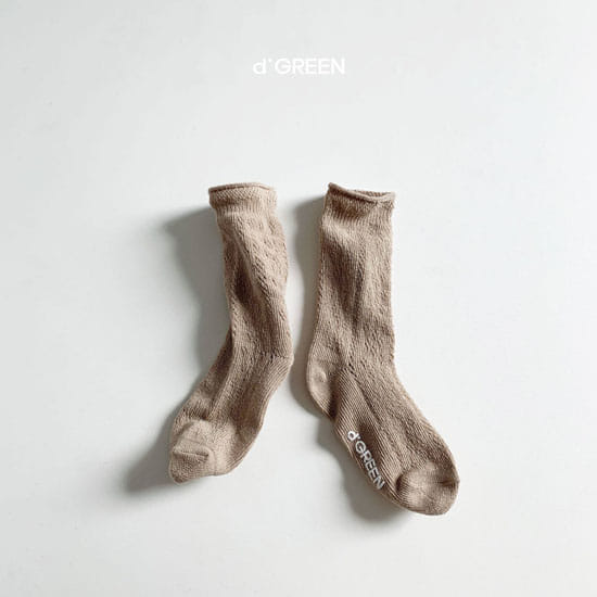 DIGREEN - Korean Children Fashion - #Kfashion4kids - Floral Socks [set of 3] - 10