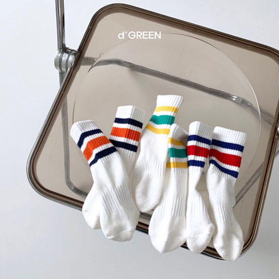 DIGREEN - Korean Children Fashion - #Kfashion4kids - Monami Socks [set of 3]