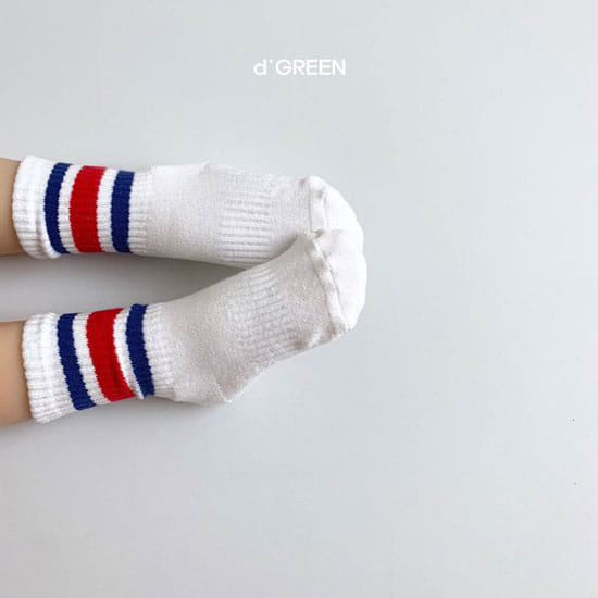 DIGREEN - Korean Children Fashion - #Kfashion4kids - Monami Socks [set of 3] - 12