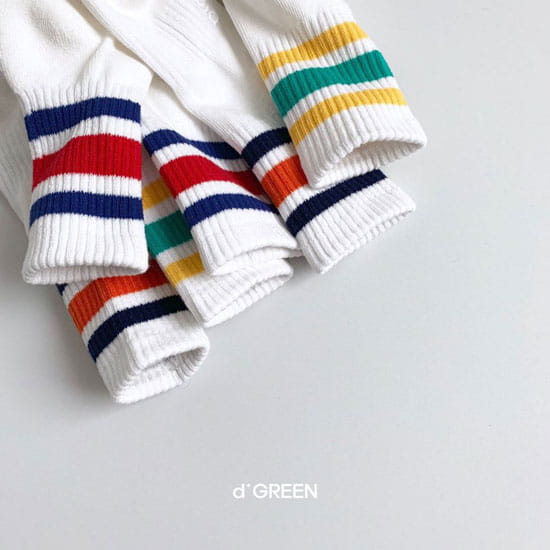 DIGREEN - Korean Children Fashion - #Kfashion4kids - Monami Socks [set of 3] - 3