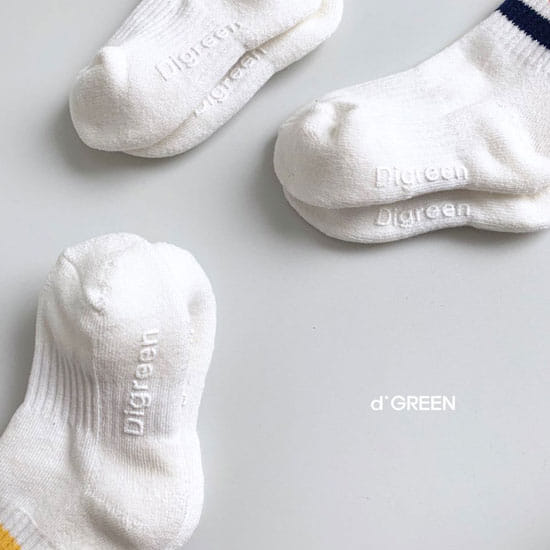 DIGREEN - Korean Children Fashion - #Kfashion4kids - Monami Socks [set of 3] - 9