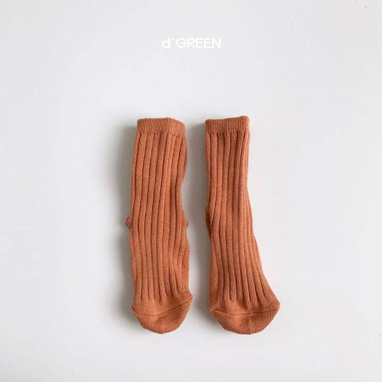 DIGREEN - Korean Children Fashion - #Kfashion4kids - Pistachio Socks [set of 5] - 7