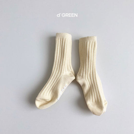 DIGREEN - Korean Children Fashion - #Kfashion4kids - Pistachio Socks [set of 5] - 9