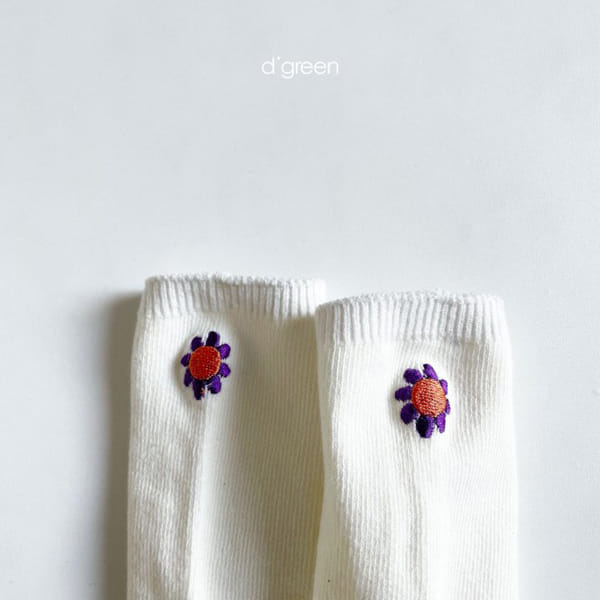DIGREEN - Korean Children Fashion - #Kfashion4kids - Garden Socks [set of 3] - 3