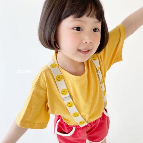 DIGREEN - Korean Children Fashion - #Kfashion4kids - Smile Suspender