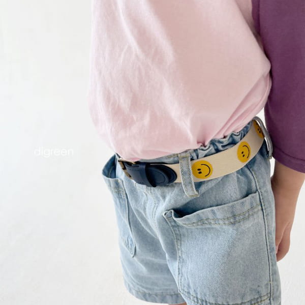 DIGREEN - Korean Children Fashion - #Kfashion4kids - Smile Belt