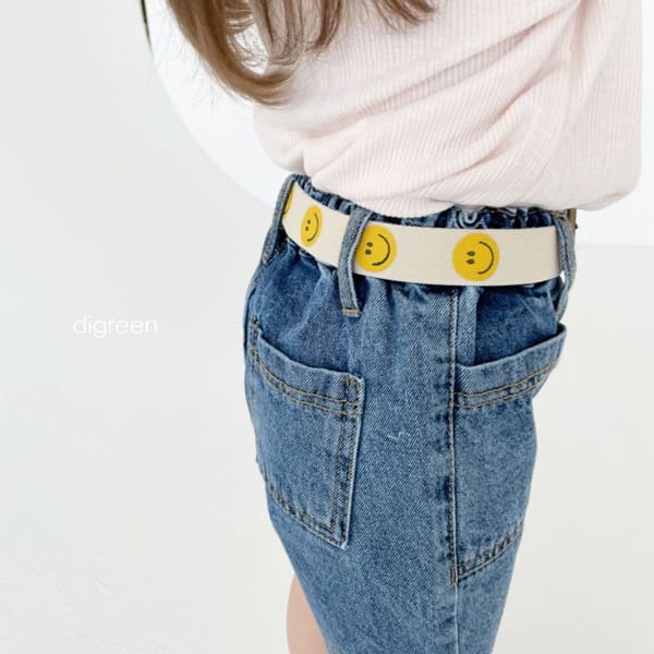 DIGREEN - Korean Children Fashion - #Kfashion4kids - Smile Belt - 5