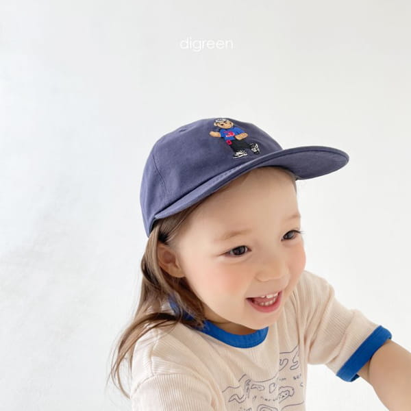 DIGREEN - Korean Children Fashion - #Kfashion4kids - Bear Ball Cap - 11