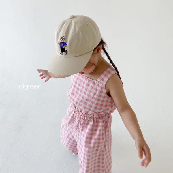 DIGREEN - Korean Children Fashion - #Kfashion4kids - Bear Ball Cap - 2