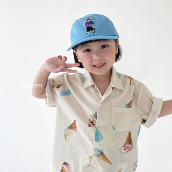 DIGREEN - Korean Children Fashion - #Kfashion4kids - Bear Ball Cap - 6