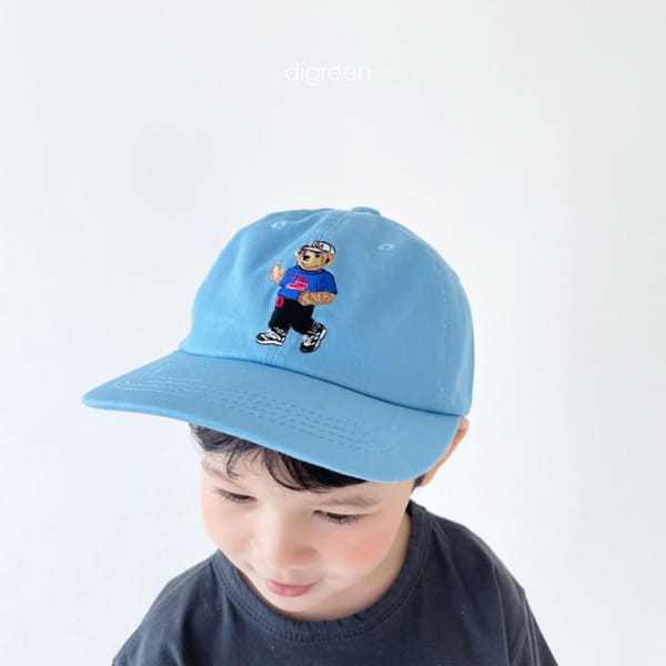 DIGREEN - Korean Children Fashion - #Kfashion4kids - Bear Ball Cap - 7
