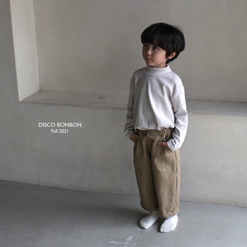 DISCO BONBON - Korean Children Fashion - #Kfashion4kids - Soft Turtleneck Tee