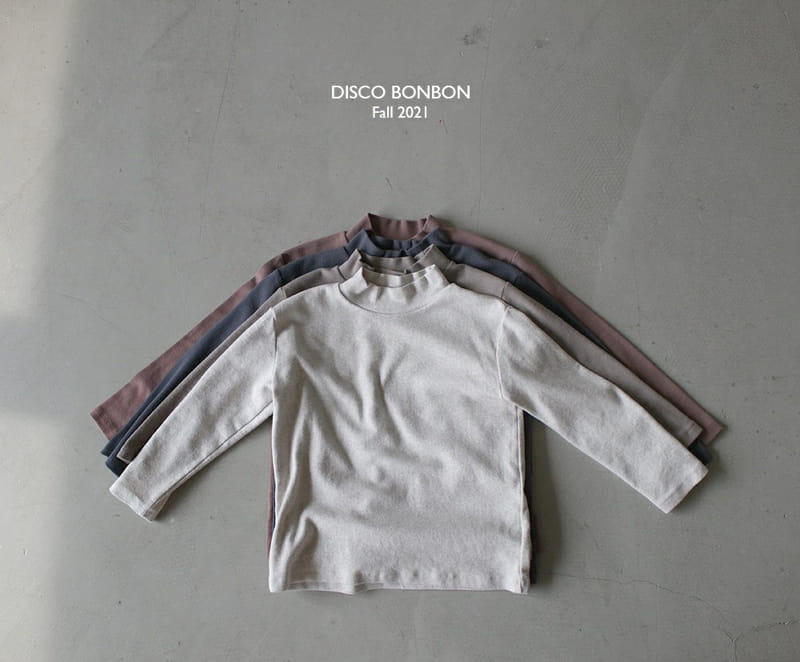DISCO BONBON - Korean Children Fashion - #Kfashion4kids - Soft Turtleneck Tee - 12