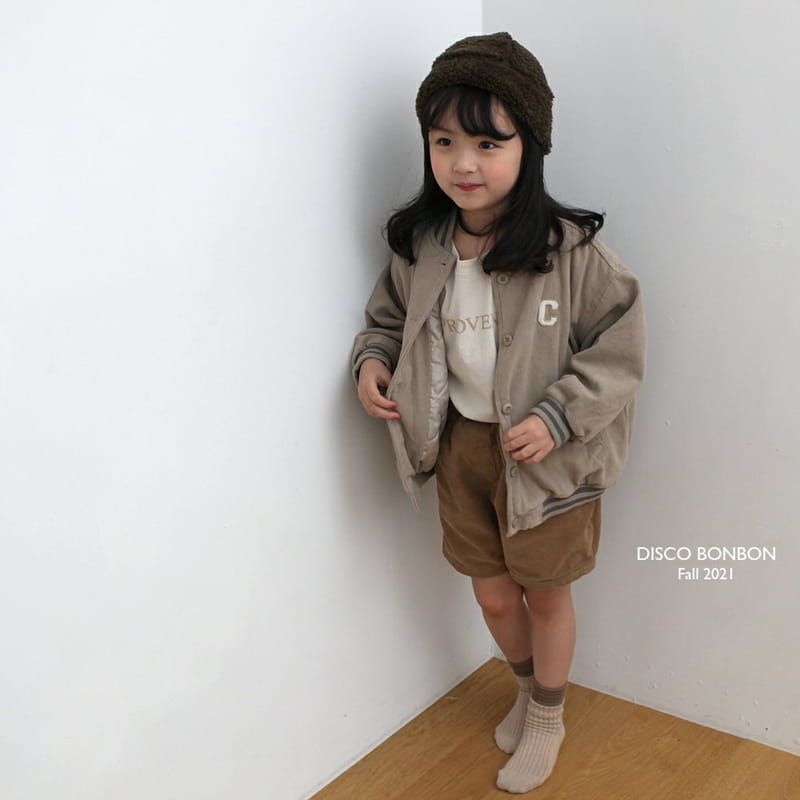 DISCO BONBON - Korean Children Fashion - #Kfashion4kids - Fall Corduroy Half Pants - 7