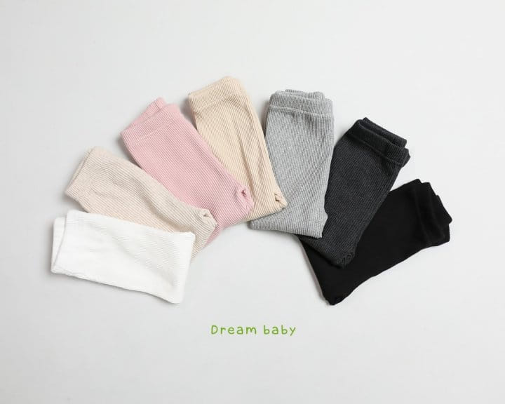 DREAM BABY - Korean Children Fashion - #Kfashion4kids - Rib Leggings - 2
